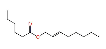 (E)-2-Octenyl hexanoate